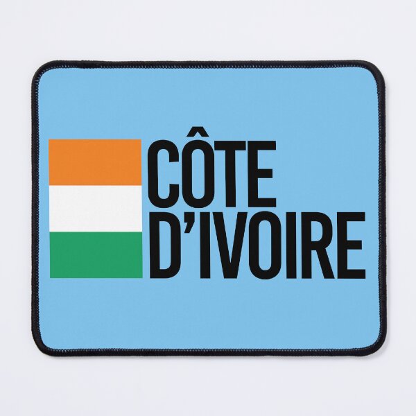 Item preview, Cote d'Ivoire Country Flag - Minimal Design collection designed and sold by randomorder.