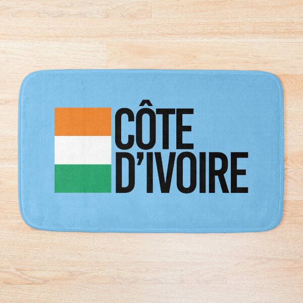 Item preview, Cote d'Ivoire Country Flag - Minimal Design collection designed and sold by randomorder.