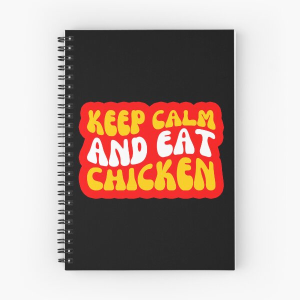 Item preview, Keep Calm And Eat Chicken designed and sold by FNStuff.