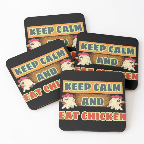 Item preview, Keep Calm and Eat Chicken: The Ultimate Comfort Food designed and sold by Lnet16.