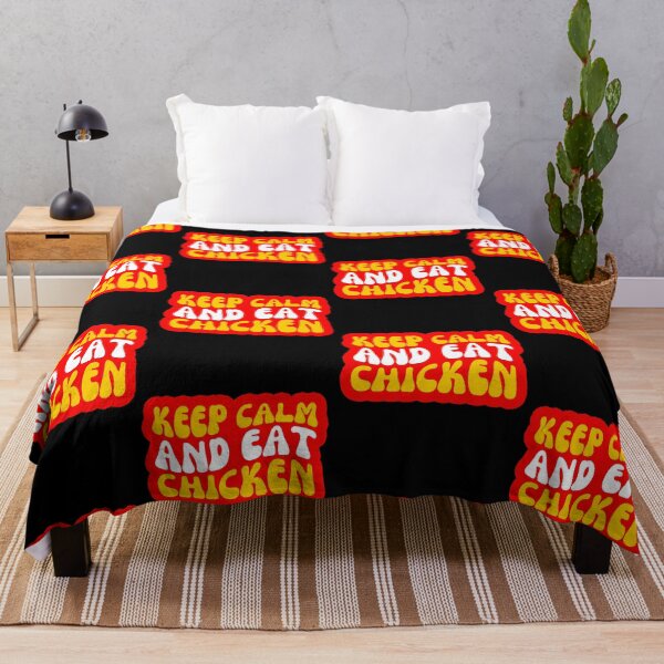 Item preview, Keep Calm And Eat Chicken designed and sold by FNStuff.