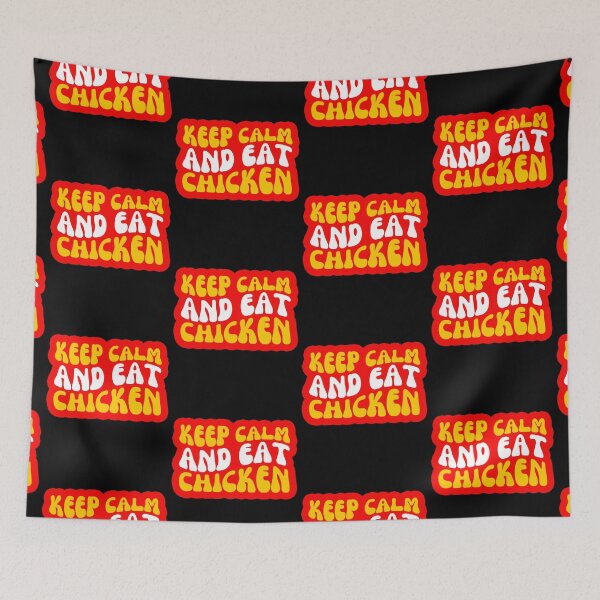 Item preview, Keep Calm And Eat Chicken designed and sold by FNStuff.