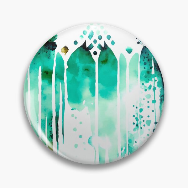 Artikelvorschau, Watercolor Pattern Indigo Teal entworfen und verkauft von artavantgarde.