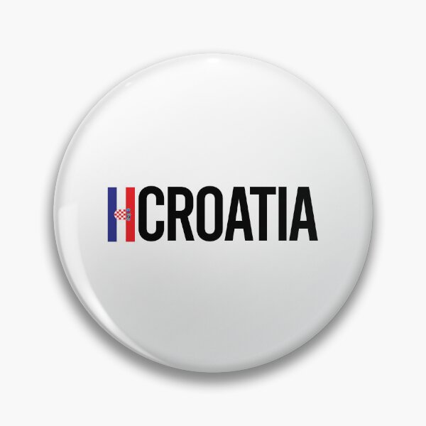 Item preview, Croatia Country Flag - Minimal Design collection designed and sold by randomorder.