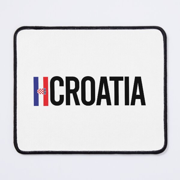 Item preview, Croatia Country Flag - Minimal Design collection designed and sold by randomorder.