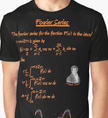 Joseph Fourier and Fourier Series Graphic T-Shirt