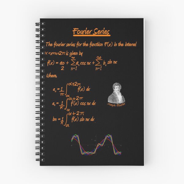 Item preview, Joseph Fourier and Fourier Series designed and sold by Red bubble Artist.