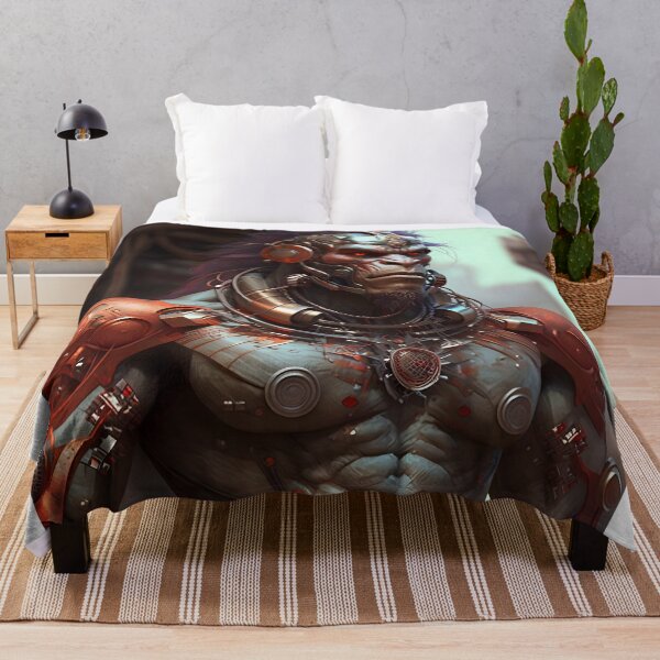 Item preview, Lord Hanuman Cyberpunk Style designed and sold by AvinashRavindra.