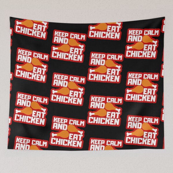 Item preview, Keep Calm And Eat Chicken designed and sold by FNStuff.