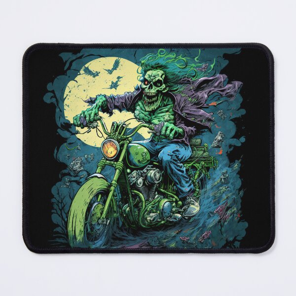 Item preview, Zombie riding a motorcycle designed and sold by pxdg.