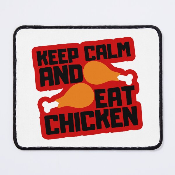 Item preview, Keep Calm And Eat Chicken designed and sold by FNStuff.