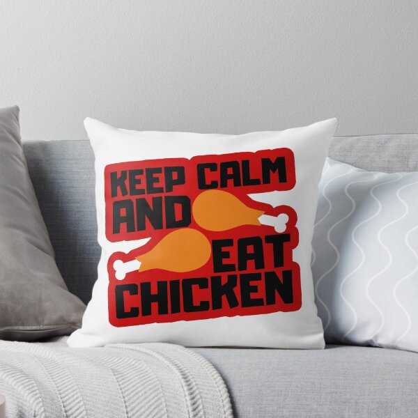 Item preview, Keep Calm And Eat Chicken designed and sold by FNStuff.