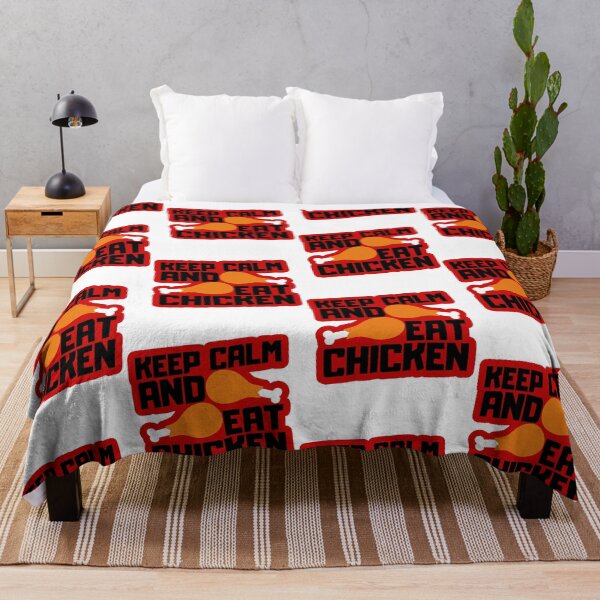 Item preview, Keep Calm And Eat Chicken designed and sold by FNStuff.