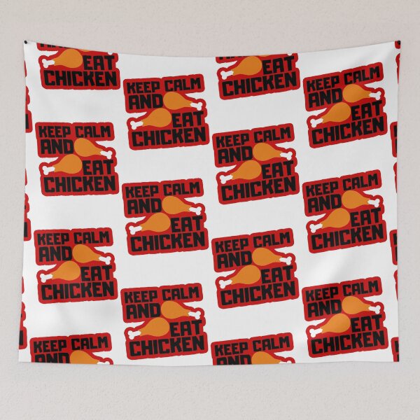 Item preview, Keep Calm And Eat Chicken designed and sold by FNStuff.
