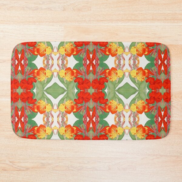 Item preview, Canna Flowers Japanese ukiyoe, Tanigami Kônan Bright Red Yellow designed and sold by SpiritGifts.