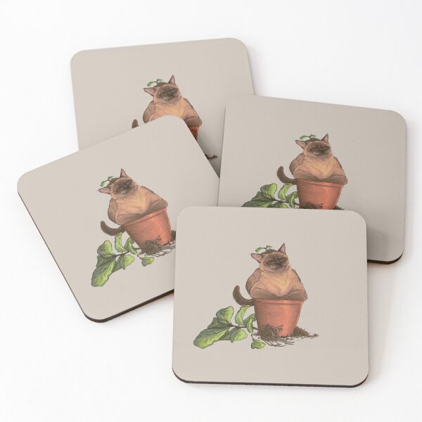 Item preview, Burmese Cat Plant designed and sold by tyrannart.