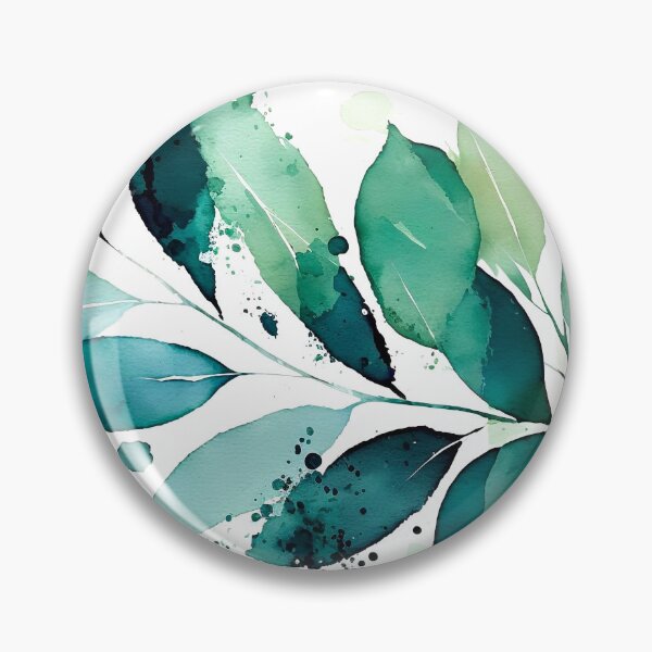 Artikelvorschau, Watercolor Pattern Indigo Teal entworfen und verkauft von artavantgarde.