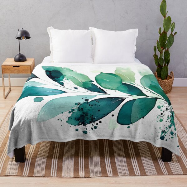 Artikelvorschau, Watercolor Pattern Indigo Teal entworfen und verkauft von artavantgarde.