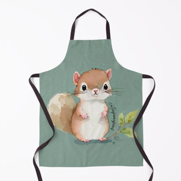 Item preview, Cute Baby Squirrel Art 3 designed and sold by cutiepeupies.