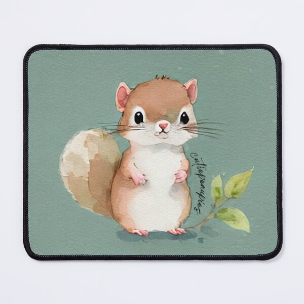 Item preview, Cute Baby Squirrel Art 3 designed and sold by cutiepeupies.