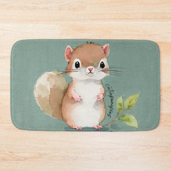 Item preview, Cute Baby Squirrel Art 3 designed and sold by cutiepeupies.