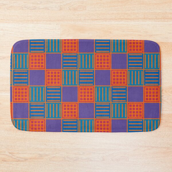 Item preview, Checkered mosaic in trendy color mix designed and sold by Vektoria.