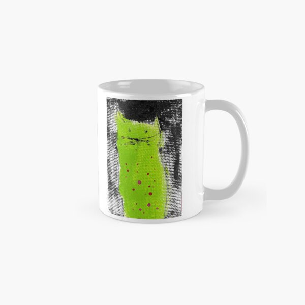 ARTACAT - Wasabi Cat Painting - Cat Art Classic Mug