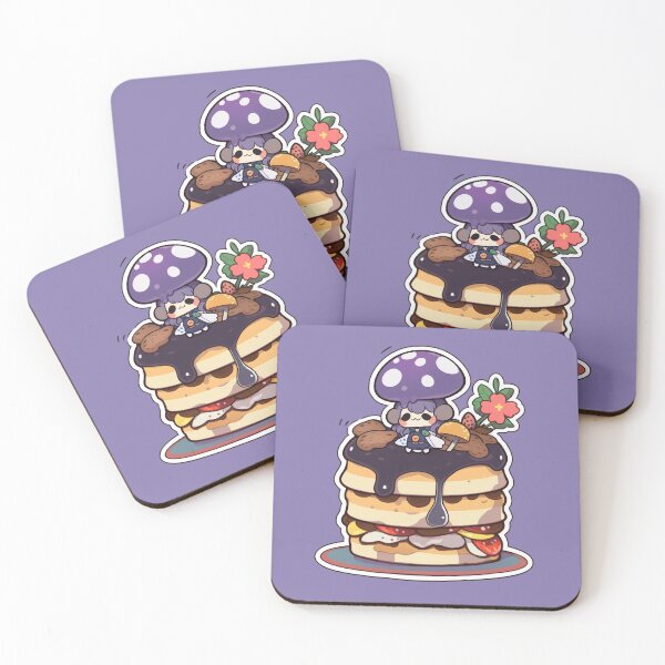 Item preview, Berry Mushroom Girl with Pancake designed and sold by dj0903.