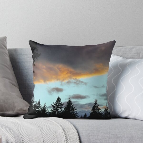 Aperçu de l'œuvre Soirée Oregon nuages créée et vendue par VikingVisual.