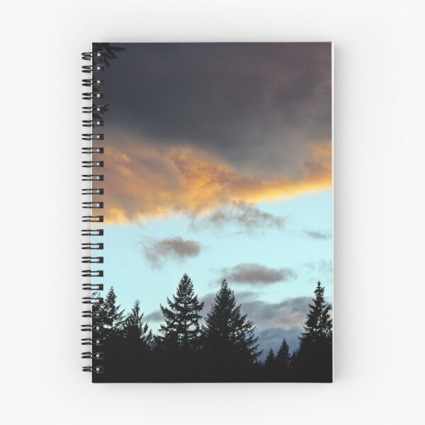 Aperçu de l'œuvre Soirée Oregon nuages créée et vendue par VikingVisual.