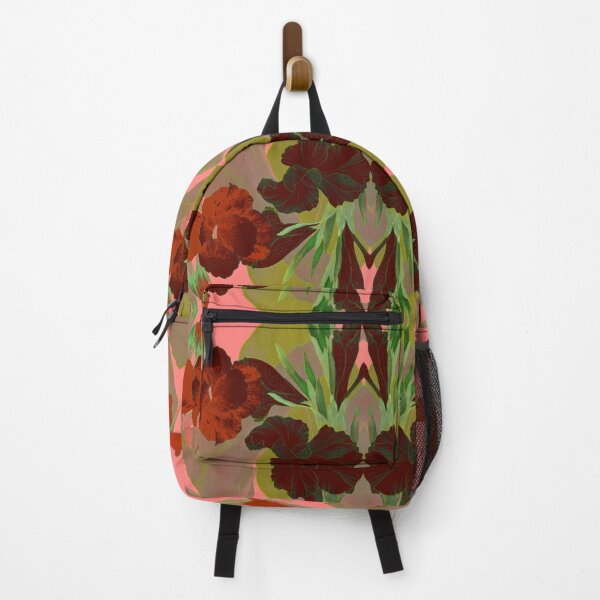 Item preview, Canna Flowers Japanese ukiyoe, Tanigami Kônan Burned Red Green designed and sold by SpiritGifts.