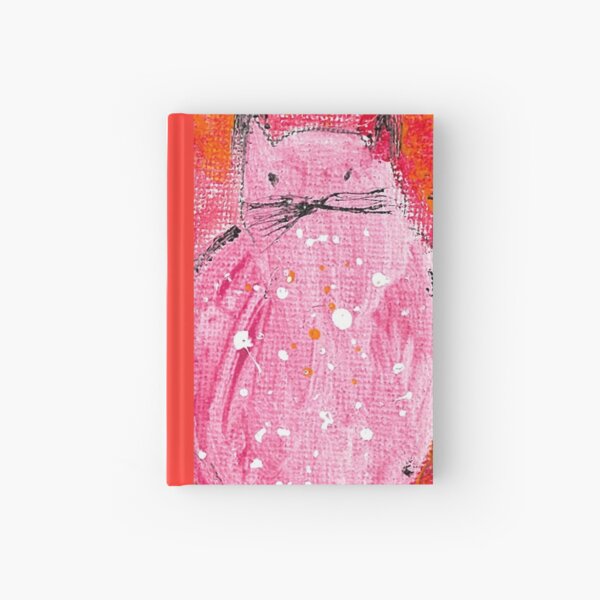 ARTACAT - Raclette Cat Painting - Cat Art Hardcover Journal
