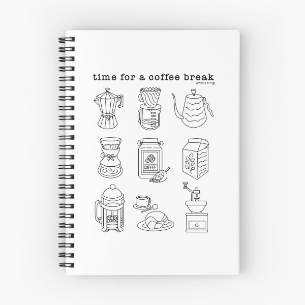 Item preview, time for a coffee break designed and sold by maxxs-musings.