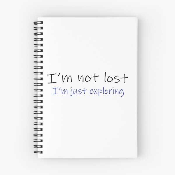 Item preview, I'm not lost, I'm just exploring designed and sold by Yossi Aharon.
