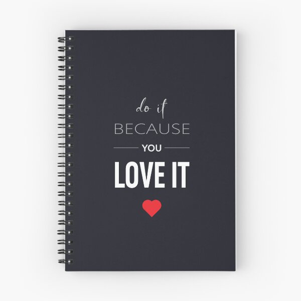 Item preview, do it because you love it inspirational message artwork designed and sold by expresivedesign.