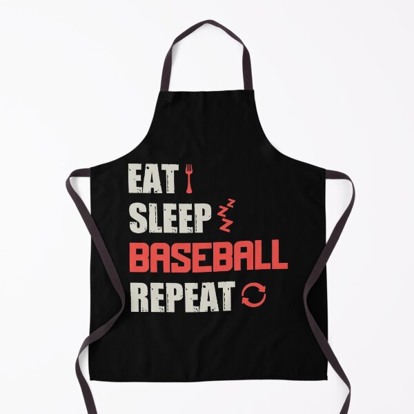 Item preview, Eat Sleep Baseball Repeat designed and sold by Froyd Wess.
