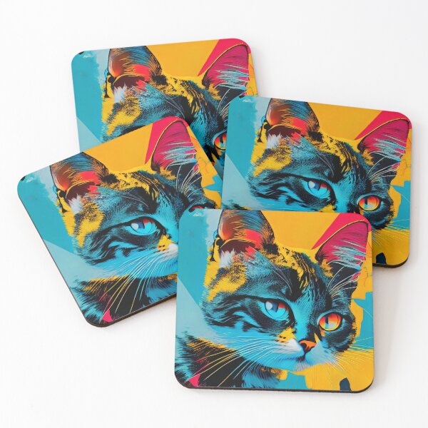 Item preview, Kitten canvas chaos designed and sold by imagynationwork.