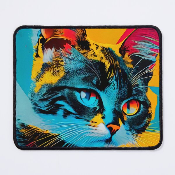 Aperçu de l'œuvre Kitten canvas chaos créée et vendue par imagynationwork.