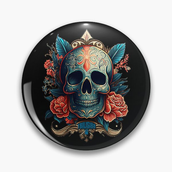 Item preview, My tattoo sketches of skull №6 designed and sold by GIORGI KHATIASHVILI.