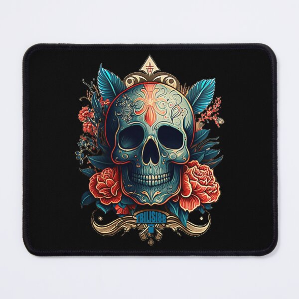 Item preview, My tattoo sketches of skull №6 designed and sold by GIORGI KHATIASHVILI.