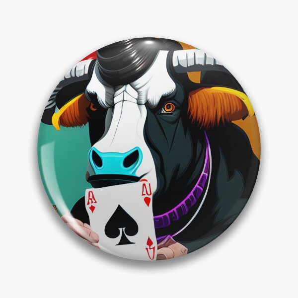 Item preview, Bull playing black jack designed and sold by Dezza2022.