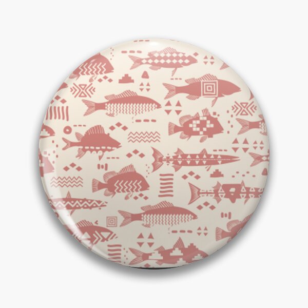 Item preview, Boho Fishes in Pink Sand Sticker designed and sold by SylkeChrist.