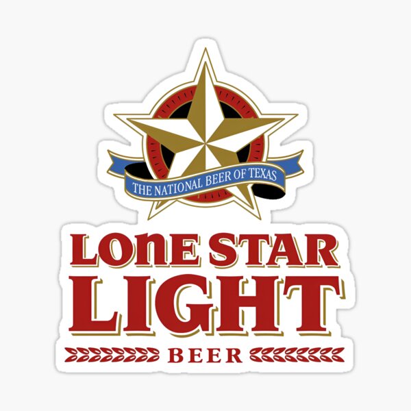 Lone Star Beer Best Views In Texas Nalgene Water Bottle with Sticker Pack