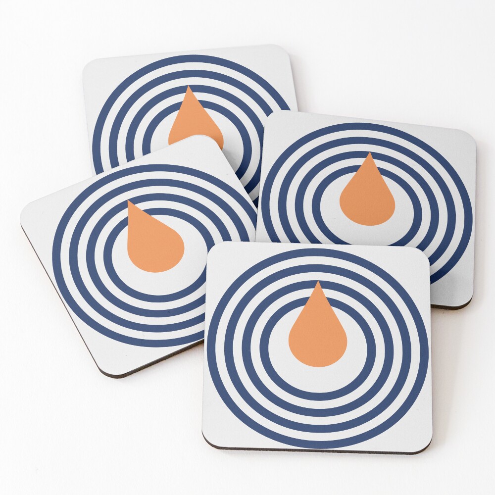 Item preview, Coasters (Set of 4) designed and sold by Outpour.