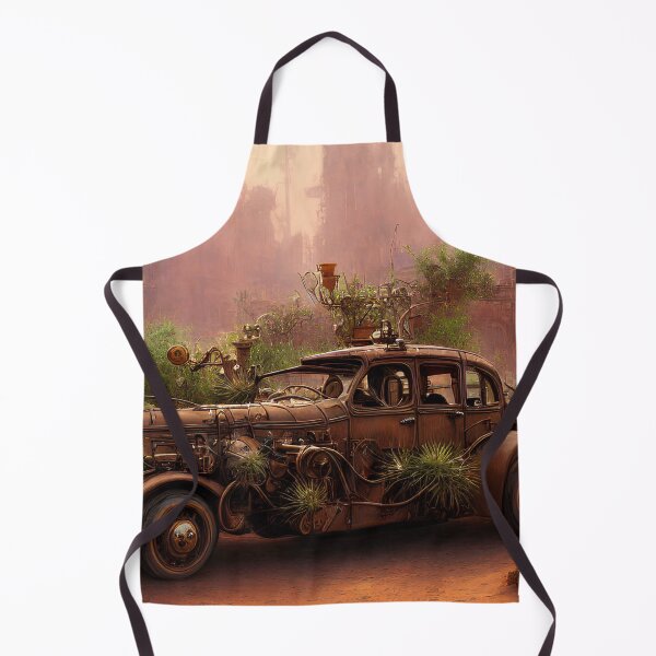 Item preview, Old Steampunk Car Abandoned. designed and sold by michel bazinet.