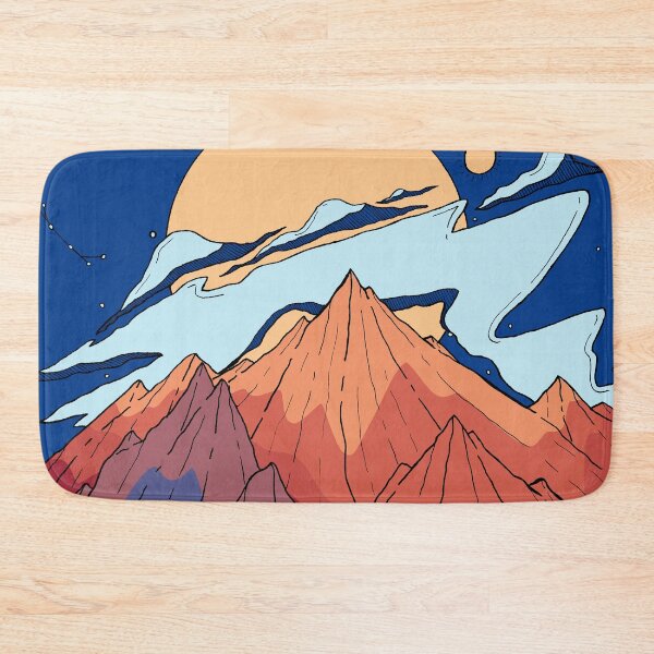 Item preview, Wisps of cloud peaks designed and sold by Swadeillustrations.