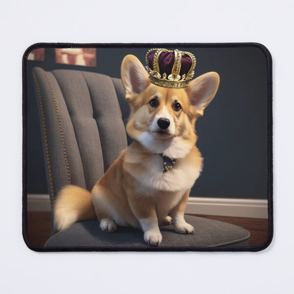 Item preview, Cute corgi with crown designed and sold by Justsweetdesign.