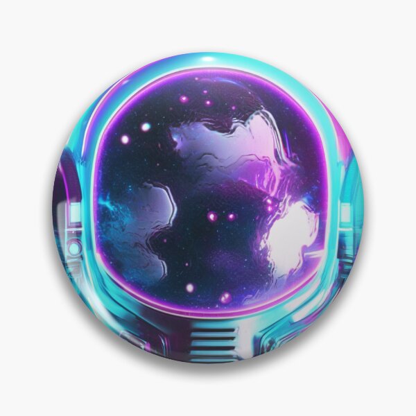 Artikelvorschau, Colorful Futuristic Glitch Popart Astronaut Lost in Space Sticker entworfen und verkauft von mintflavor.