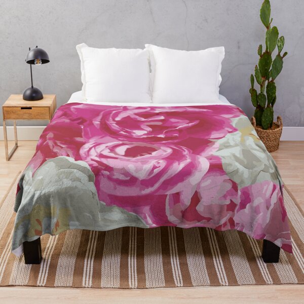 Item preview, Pink and white Tulips spring Floral bloom designed and sold by withasmiledsgn.
