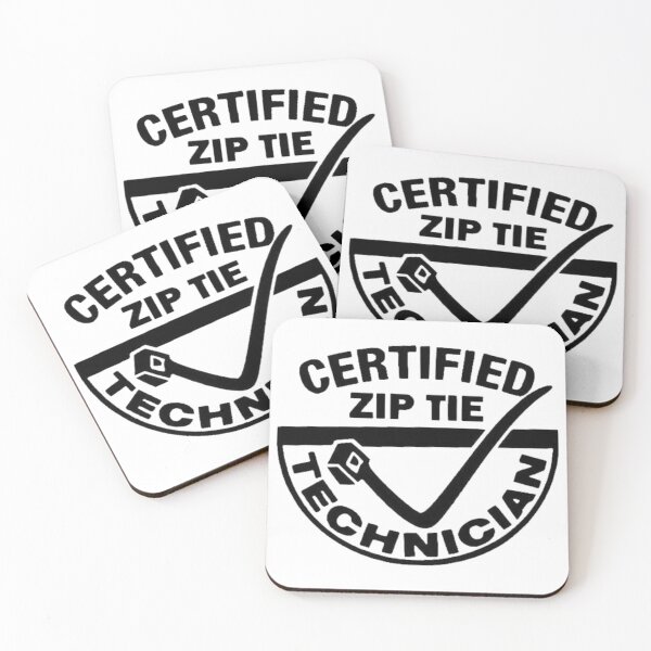 Item preview, Zip Tie Mechanic Certified designed and sold by Sameart ⭐⭐⭐⭐⭐.